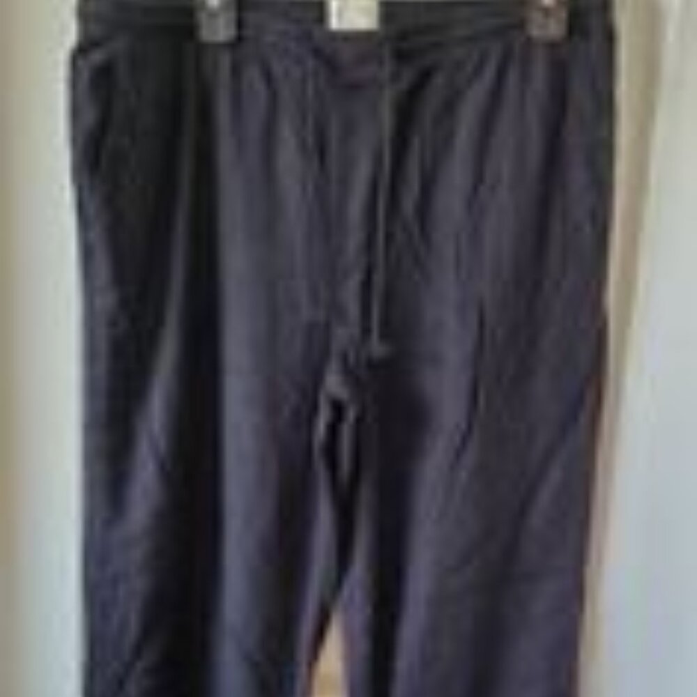 Like new. Black linen pants from St John's Bay. Two back pockets. Size L.